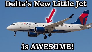 Deltas new little GAME CHANGER A220100 Economy Review [upl. by Munro342]