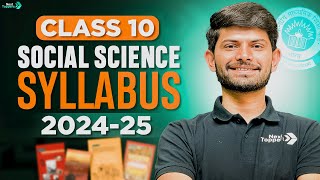 CBSE Social Science Complete Syllabus For Class 10th 202425  Digraj Singh Rajput  Next Toppers [upl. by Ahsitruc]