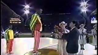 2000 Olympics Marathon Medal Ceremony Glory to Ethiopia [upl. by Kessiah]