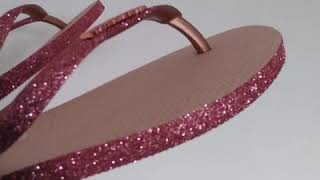 Havaianas Gliter 🤩🤩 Lançamento verão 2021 havaianasglitter havaianas [upl. by Nwotna]