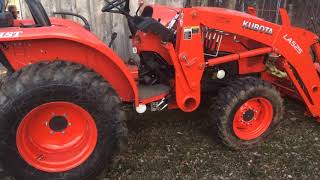 Kubota L2501  50 Hour review [upl. by Horn577]