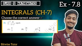 Ex 78 class 12 maths q21  Ex 78 q21 class 12  Question 21 exercise 78 Class 12 [upl. by Ezalb739]