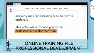 ICAEW Online Training File video – Professional development [upl. by Oiligriv88]