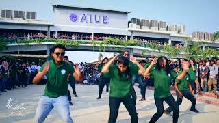 AIUB BBA BATCH 15 1  RAG DAY PERFORMANCE 2017 [upl. by Enened]