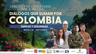 Foro LR  Diálogos que suman por Colombia  empleo y seguridad [upl. by Attalie]