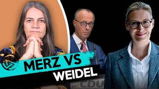 FRIEDENSKANZLER Merz oder Weidel welche Agenden verfolgen sie wirklich [upl. by Adnat]