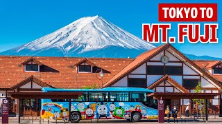 How to Get From Tokyo to Mount Fuji Transport Guide [upl. by Christis]