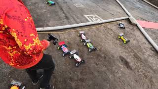 A1MAIN 4WD MOD Buggy Race with Tekno EB4102  BEGO Racing 2021 Round 1  Netcruzer RC [upl. by Blaire]