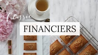 How to make Classic French Financiers⎜如何做經典法式 金磚蛋糕 [upl. by Brear7]