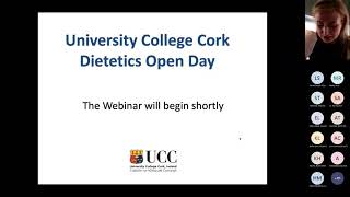 UCC Dietetics Open Day 2021 [upl. by Alexandros]