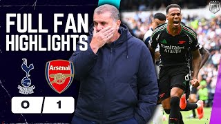 Arsenal dunk on Tottenham AGAIN Tottenham 01 Arsenal Highlights [upl. by Giliane]