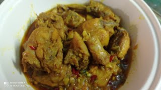 Sunday special recipe goalondo chicken curry sathe sada jhor jhore vat [upl. by Eceirtal139]