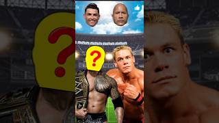 Ronaldo and the rock therock johncena football wwe ronaldo cristianoronald cristianoronaldojr [upl. by Rivkah]