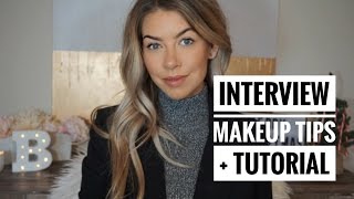 Interview Makeup Tips amp Tutorial  Work Appropriate Makeup [upl. by Ier778]