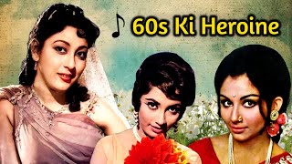 सदाबहार सितारे ✨ 60s Ki Heroine Playlist  Rafi Kishore Lata  Old Hindi Songs Jukebox [upl. by Adachi]