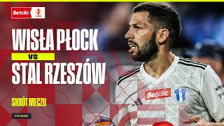 SKRÓT WISŁA PŁOCK  STAL RZESZÓW DECYDUJĄCY GOL W KOŃCÓWCE HITOWEGO SPOTKANIA  BETCLIC 1 LIGA [upl. by Bartlett]