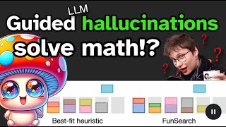 LLM hallucinations discover new math solutions  FunSearch explained [upl. by Jaal116]