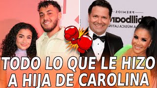 😱💔SALE A LA LUZ todo lo que el EX ESPOSO de Carolina Sandoval LE HIZO a la HIJA de ella [upl. by Gerick723]