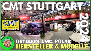 CMT 2024  Das sind die Hersteller amp Modelle  Detleffs LMC Polar  Wohnwagen Wohnmobile  Tipps [upl. by Misti793]