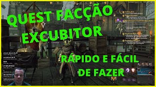 NEW WORLD  QUEST FACÇÃO EXCUBITOR TIER 3 COMO SUBIR DE NÍVEL NA FACÇÃO [upl. by Dianne]