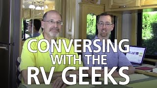 Conversing with The RVgeeks  A glimpse into their journey as full time RVers [upl. by Nimrahc]