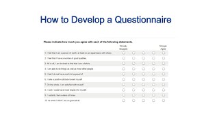 How to develop a questionnaire  Survey  Research Instrument  Suhail Aamir [upl. by Terryl]