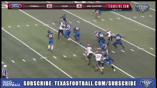 Tomball vs Klein Highlights Week 6 Highlights [upl. by Ettenyar288]