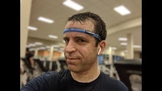 Silicone Sweatband Headband Review [upl. by Brigida]