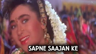 Title Song Video Song  Sapne Saajan Ke  Karisma Kapoor  Salman Khan [upl. by Vareck624]