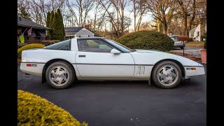 1989 Chevrolet Corvette C4 Coupe Walkaround Video [upl. by Sedicla]