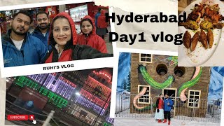 Hyderabad  City of NizamsSnow worldDay1 Vlog ruhi hyderabad family cityofnawabs viral [upl. by Richey]