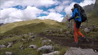 Huayhuash Circuit solo day1  Quartelhuain  Cacananpunta  Laguna Mitococha Peru 25062018 [upl. by Josefa914]