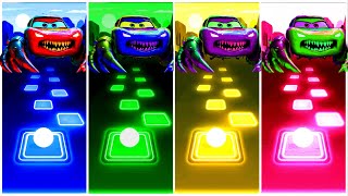 McQueen Eater Red 🆚 McQueen Eater Blue 🆚 McQueen Eater Green 🆚 McQueen Eater Tiles Hop EDM Rush 🎶 [upl. by Whittaker]