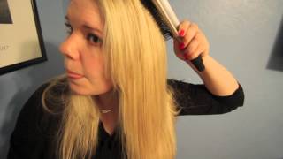 Brushing my hair while whispering ASMR [upl. by Aphrodite]