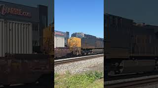 CSX I157 passing Ridgefield Park with a friendly wave [upl. by Yemrots]