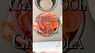 What do you call it•••capicola gabagool sopranos italianfood italianmeat funnycooking [upl. by Deehahs]