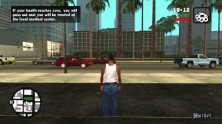 Grand Theft Auto San Andreas  FREE ROAM 1  XBOX 360 Gameplay  HD [upl. by Zetneuq]