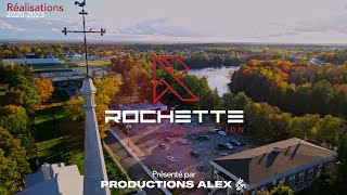 Rochette Excavation Grandes Réalisations en génie civil 4K [upl. by Curran705]