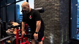 Stiff leg machine workout workout legworkout [upl. by Gnemgnok656]