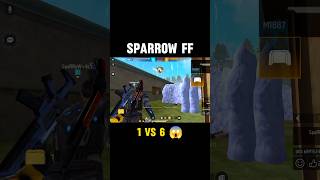 SPARROW FF THIS MOMENT 💀 REALLY SHOCKED ME 🤯⚙️  best 2 finger custom hud in ff ffantibanpanelmobil [upl. by Damarra638]