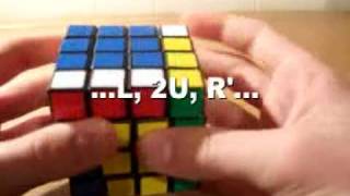 How to solve a 4x4x4 Rubiks Cube 33 [upl. by Iover]