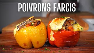 POIVRONS FARCIS GRATINÉS AU SAINT NECTAIRE  FOOD IS LOVE [upl. by Couq]