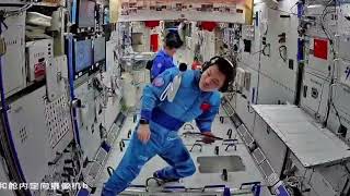 A flurry of activity on Tiangong as Shenzhou18 crew prepares for return before Shenzhou19 arrival [upl. by Aoh102]