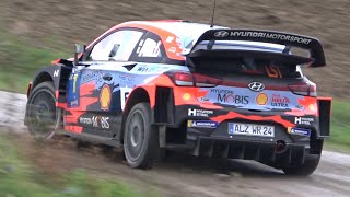 Miki Biasion at Rally Legend 2021  Hyundai i20 WRC Launch Control amp Pure Sound [upl. by Arni]