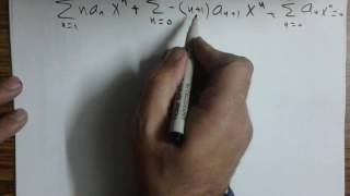 Power Series Solutions of Differential Equations  ثامر قدورة [upl. by Atiluj314]