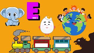 Learn to read latter E song for kids bloom kids tv [upl. by Okimat]