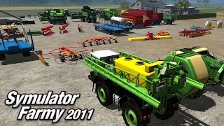 Symulator Farmy 2011 5  pojazdy i maszyny LS 2011 gameplay pl [upl. by Hawkins360]