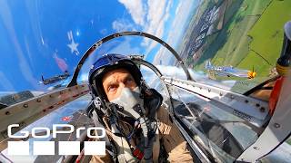 Flying Inside a P38 Lightning During an Airshow [upl. by Llertnov]