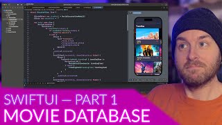 Movie Database App with SwiftUI [upl. by Ailis]