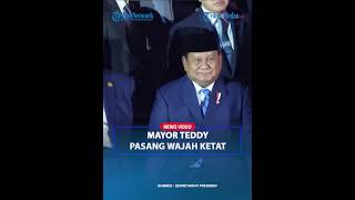 MAYOR TEDDY Pasang Wajah Ketat Saat Prabowo Salam Xi Jinping❓ [upl. by Acissj960]